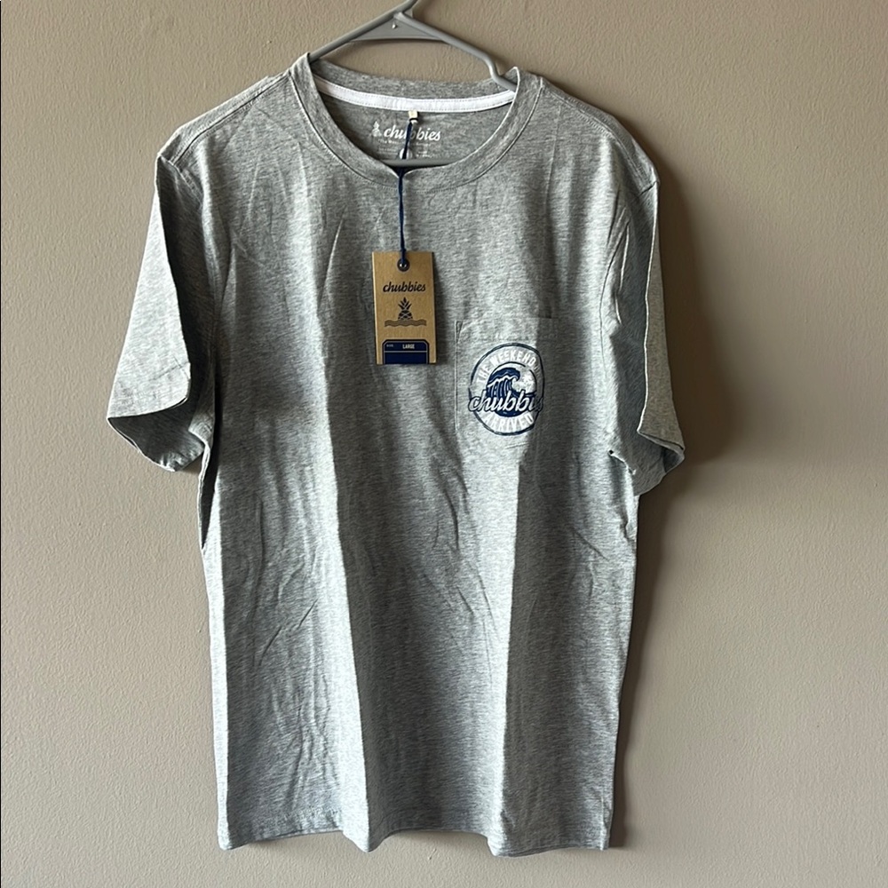 Chubbies Gray Men's T-Shirt